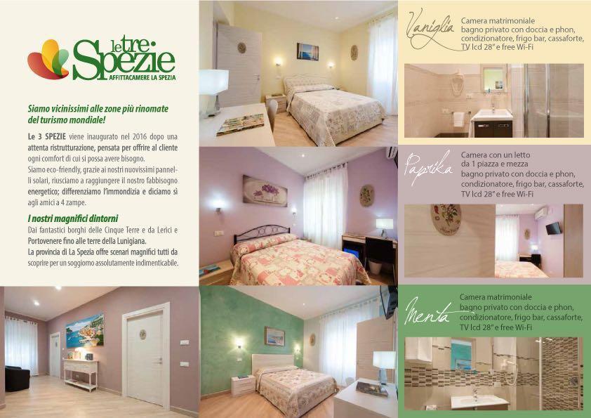 Guest House Le Tre Spezie 斯培西亚 外观 照片